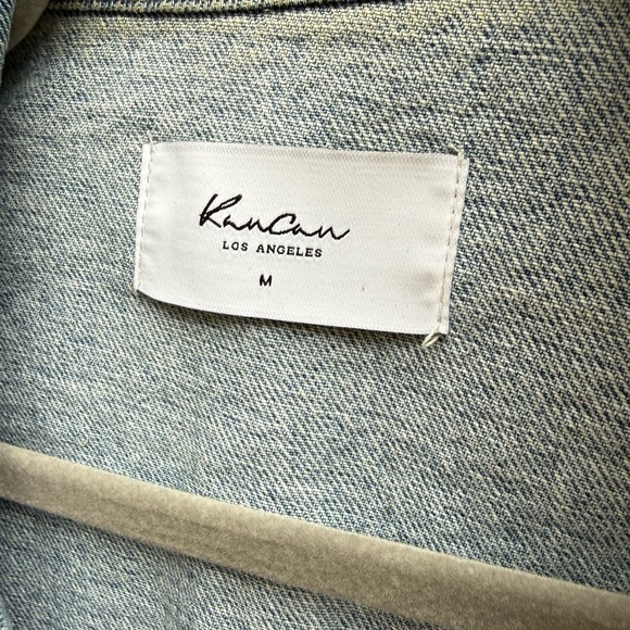 Oversized Denim Vest Sz M - Picture 3 of 4